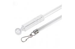 China 10mm 13mm Clear Transparent Fabric Curtain Pull Wands supplier