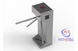 China RFID Card Reader Security Tripod Turnstile Gate Semi Automatic Access Control supplier