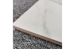 China Carrara White Vitrified Glazed Ceramic Tile For Floor 60x60 cm supplier