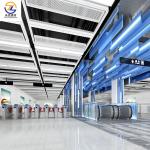 Indoor decoration fireproof and soundproof powder coated aluminum alloy ceiling for sale