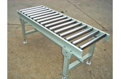 China Custom Roller Conveyor Systems With Cold Rolling Steel , Standard Gray supplier