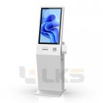 Capacitive Touch Screen Self Service Kiosk Machine for Visitor Registration and Payment for sale