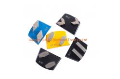 China Single Rhombus Seg  Concrete Grinding Tools Super bond Cement Grinding Disc supplier