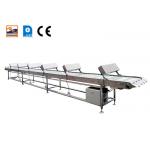 Commercial Customized Cone Production Line Marshalling Cooling Conveyor for sale