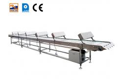 China Commercial Customized Cone Production Line Marshalling Cooling Conveyor supplier