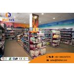 Steel Racks For Shop Displays Easy To Assemble 60kg Loading Capacity Per Level for sale