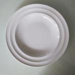 Customized Logo Acceptable Melamine Soup Plate All Season for sale