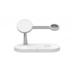 Zinc Alloy Magnetic Iphone Charger 15W 10W Wireless Charging Bracket for sale