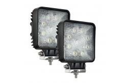 China 1920lm Two Pcs Flood LED Work Lamp 24W For Motorcycle supplier