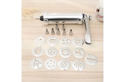 China 20Pcs Multi Function Cookie Press Icing Set Aluminium Alloy Kitchen Baking Tools supplier