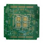 Gold Plated 6OZ PCBA Printed Circuit Board Assembly Stamp Hole HASL Treatment for sale