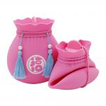 Mini Hot Water Bottle With Knitted Cover Silicone Hot Water Bag For Stomach Pain Relief Menstrual Cramps for sale