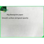 30lb 48.8gsm Loose And Thin Smooth Surface Newsprint Paper For Packing Flower for sale