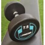 Precor Rubber Hex Adjustable Dumbbells 40kg Gym Equipment for sale