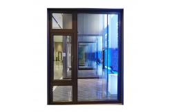 China Two Track Casement 5.0mm Windows System Profiles For Building Project supplier