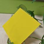 UV Protected Translucent Yellow Polycarbonate Solid Sheet For Long-Lasting Color And Weather Resistance Lightbox for sale