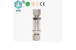 China SS 6mm  In Line Gas Strainers High Pressure Applied To Liquid Gas supplier