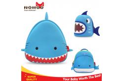 China 10L Personalized Blue Shark Backpacks For Kids Neoprene Material supplier