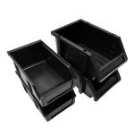 SMT PCB ESD Safe Plastic Boxes Antistatic Conductive Tote Box for sale