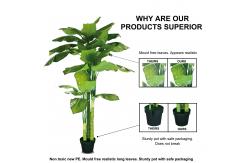 China Anti UV Potted Evergreen Plants Artificial Landscaping Faux Trees supplier