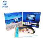 CMYK Printing Hd Screen LCD Video Brochure Card For Greeting Cards for sale