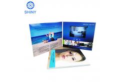China CMYK Printing Hd Screen LCD Video Brochure Card For Greeting Cards supplier