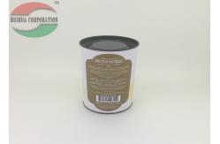 China Anti-rust Movable Metal Lid Kraft Paper Tube Packaging For Coffee supplier
