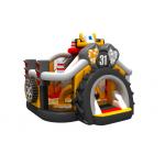 EN14960 Inflatable Combos Racing Theme PVC  Inflatable Jump Playhouse