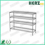 Anti Static Stainless Steel Rack With Wheels ESD Wire Shelf Rack