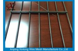China Electric Gal Double Wire Fence For High Security Area Square Hole Shape supplier