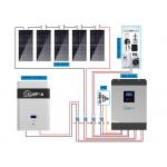 24V 48V 10kw 15kw Hybrid Solar Power Generator System TUV For Public Buildings for sale