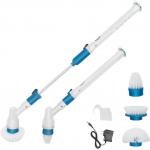 320 Rotate Cordless Spin Scrubber Brush 14W Output Power For Bathroom 2000mAh for sale