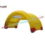 Yellow color Inflatable advertisement arch rip-stop nylon material for sale