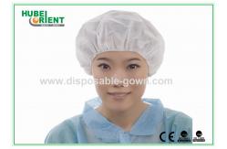 China 25gsm Single Elastic Polypropylene Nonwoven Disposable Head Cover supplier