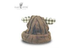 China Customized Cotton Soft Brown Baby And Infant Hat  EN71 ODM OEM supplier