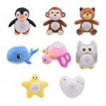 New Baby Starry Night Stuffed Animal Doll Music Soothing Sleep Children Creative Gift Toys for sale