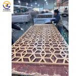 Custom Perforated Aluminum Metal Ceiling Aluminium Wall Cladding Systems With LED Light for sale