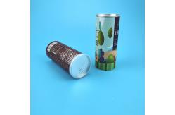 China CMYK Composite Paper Tube Packaging For Nuts Candy supplier