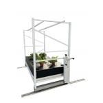 Customized 5ft*18ft Aeroponics Lettuce Growing Rack For Plants for sale