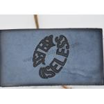 Discoloration Leather Jean Patches Iron On OEKO Leather Handmade Labels for sale