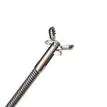 Medical Single Use Bronchoscopy Biopsy Forceps 1.8mm 1200mm Uncoated Oval Cup Without Spike for sale