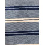 Environmental Friendly Smooth Striped Knit Fabric For Tracksuit for sale