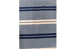 China Environmental Friendly Smooth Striped Knit Fabric For Tracksuit supplier