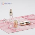 Black or Customized Color Perfume Test Flask / Scent Sample Flacon with Push Sprayer for sale