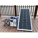 Blue Hybrid Solar Energy System 5kw 100h 240h  With Lithium Battery for sale