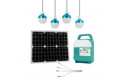 China Household Solar Speaker Power Lighting System Energy With USB Fm TF Radio supplier