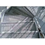 2500MM W Steel Expanded Ribbed Mesh Grating Used For Stair Treads And Landings for sale