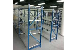 China 4 Tier Q235 Steel Medium Duty Shelving Blue Grey Medium Duty Racking supplier