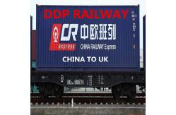 China Railway Transport To UK Door To Door Amazon FBA Shipping supplier