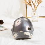 Constructed 54cm Embroidered Baseball Caps Flower Printing for sale